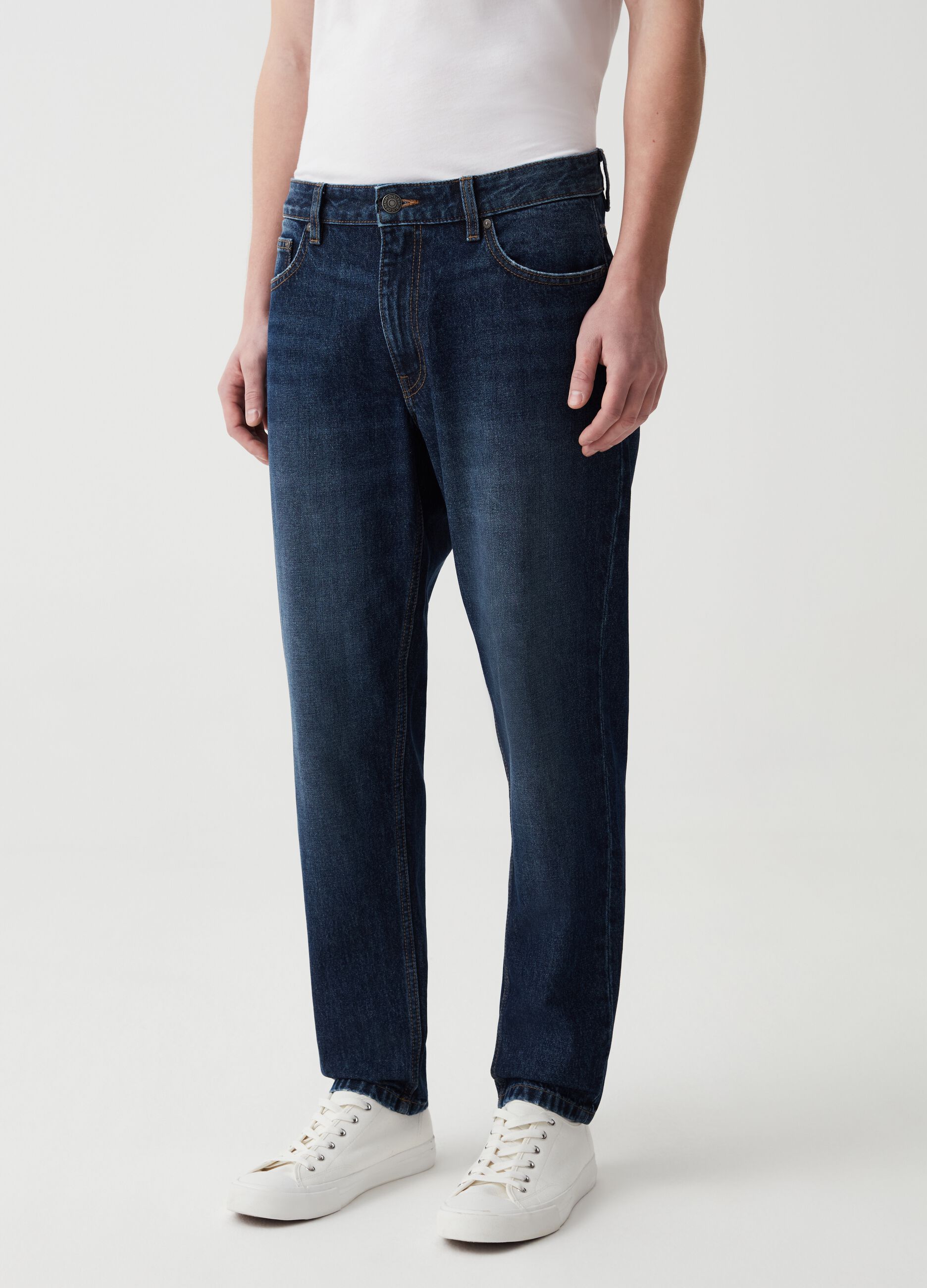 Jeans relaxed fit cinque tasche