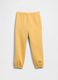 Girls' Yellow Joggers Pants_1