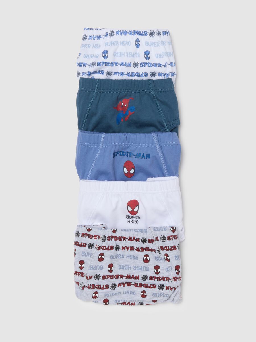 Multipack Kids' Multicoloured Cotton Regular Fit Briefs_3