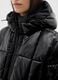 Black Iconic Puffer Jacket with Hood_3