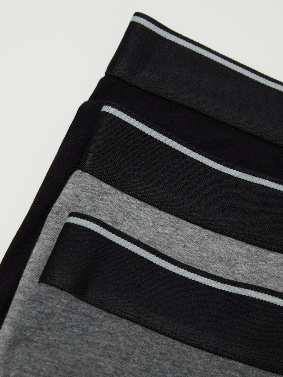 Three-pair pack midi boxer shorts in stretch cotton_5
