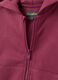 Girls' pink pure cotton hoodie regular fit_2