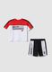 Completo jogging rosso Ducati in cotone elasticizzato per bimbo regular fit_0