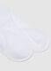 Short white socks in stretchy cotton_1
