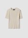 Beige fitted ribbed viscose-blend knit top_4