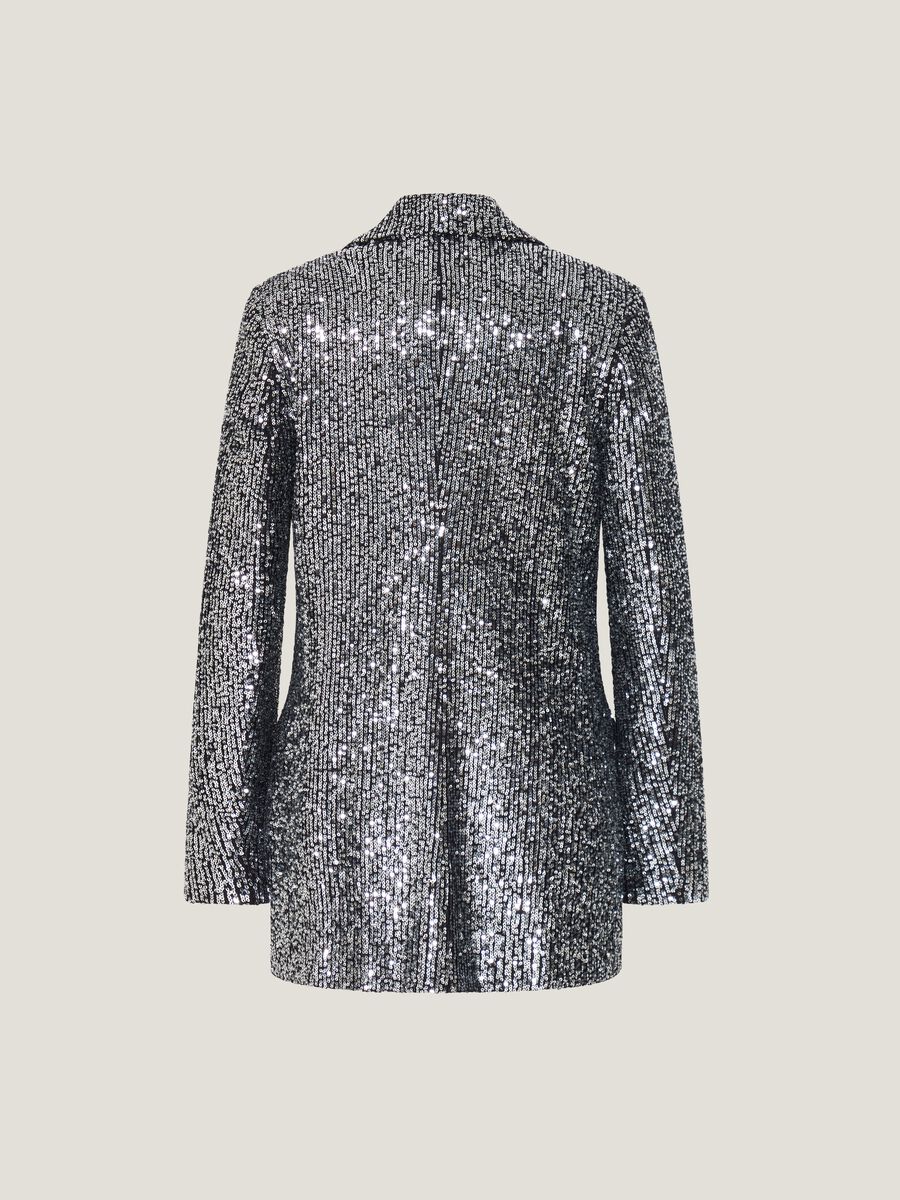 Blazer doppiopetto con paillettes_5