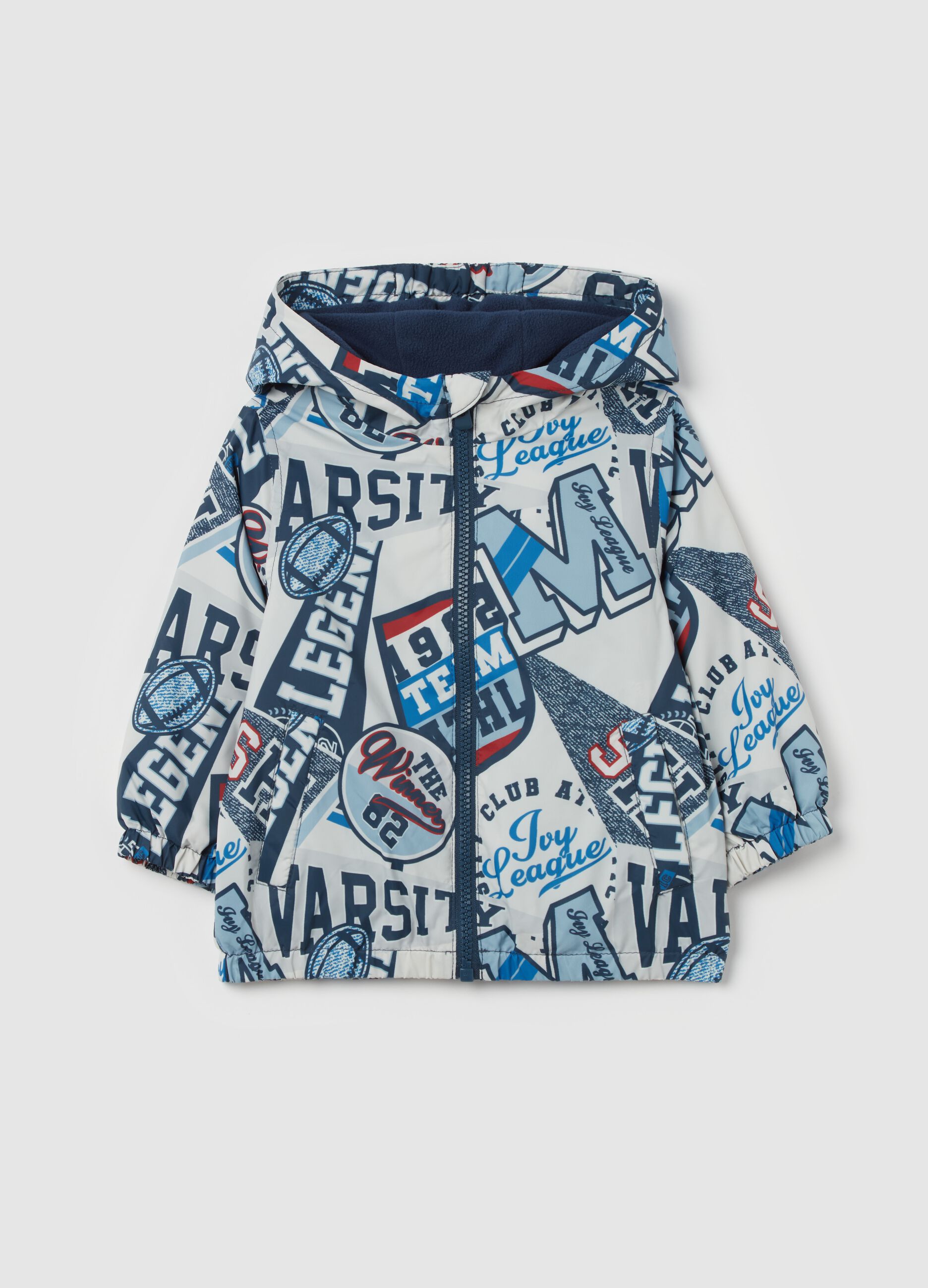 Waterproof jacket with hood