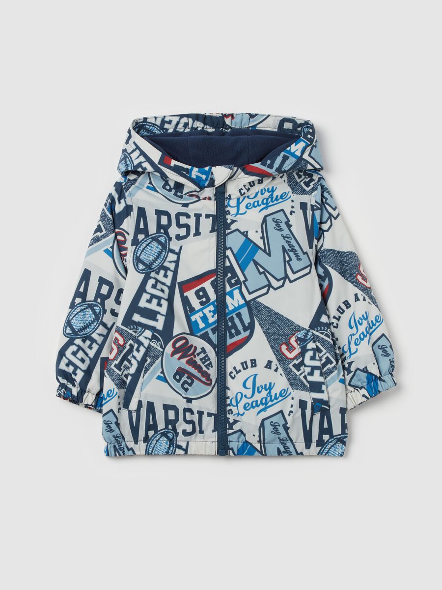 Waterproof jacket with hood_0