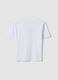 White pure cotton boys&rsquo; T-shirt with oversized fit and print_4