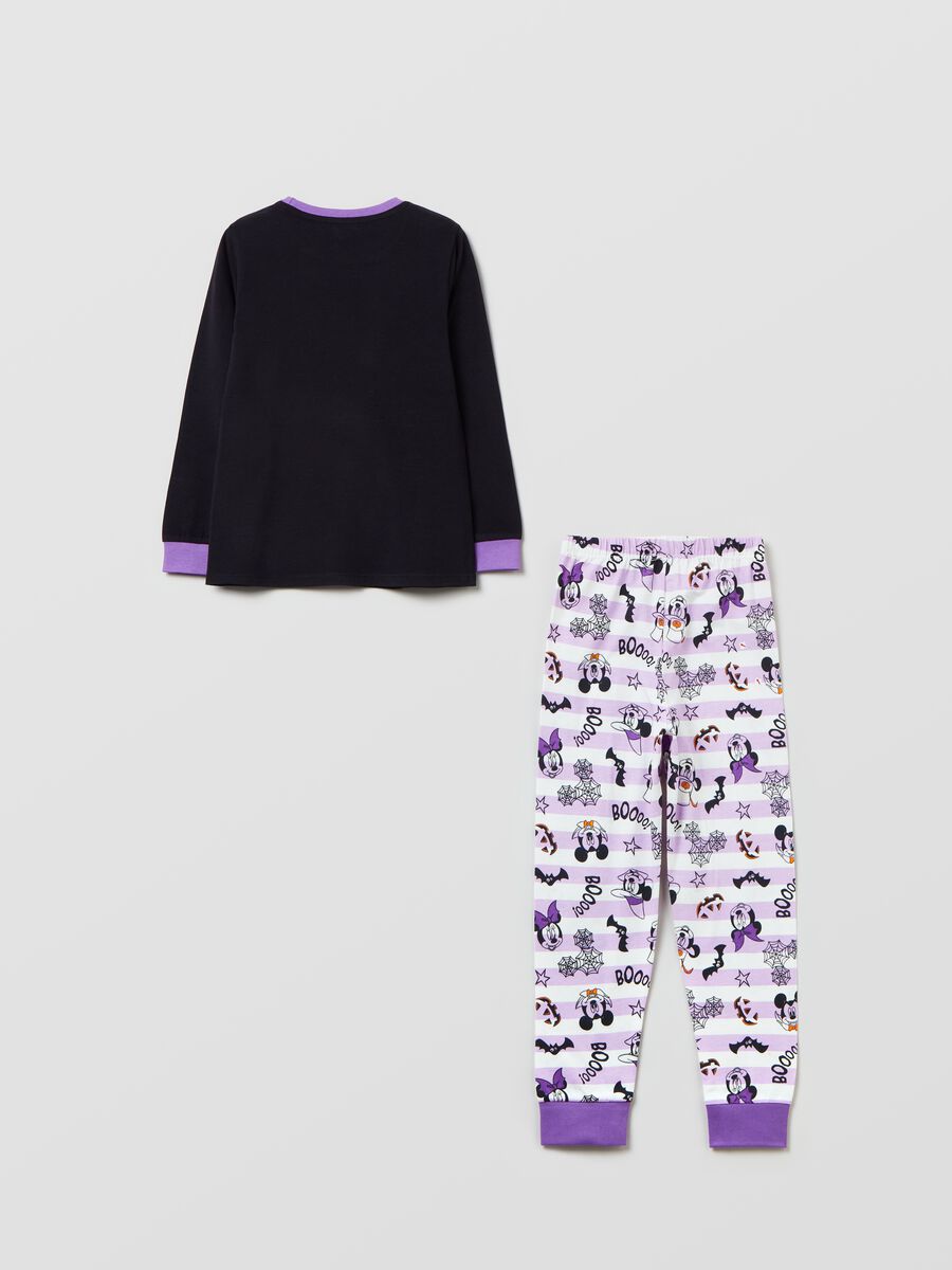 Pigiama lungo stampa Minnie Halloween_1