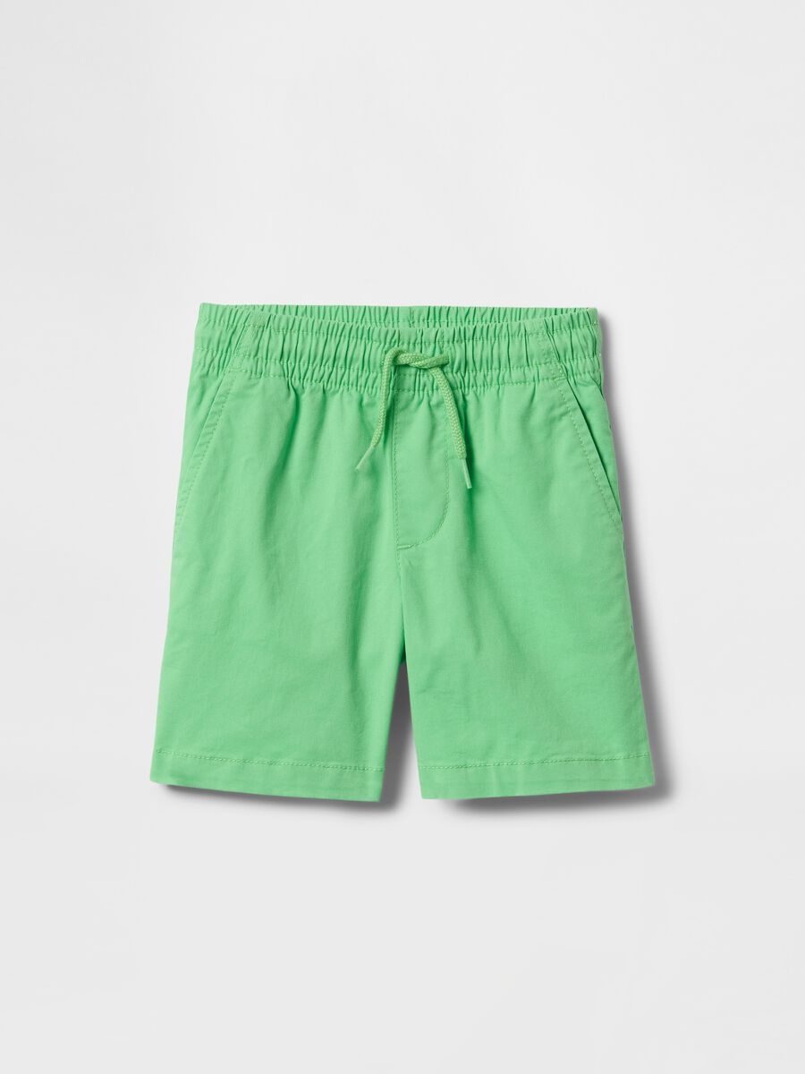 Green stretch shorts for boys GAP Kids_0