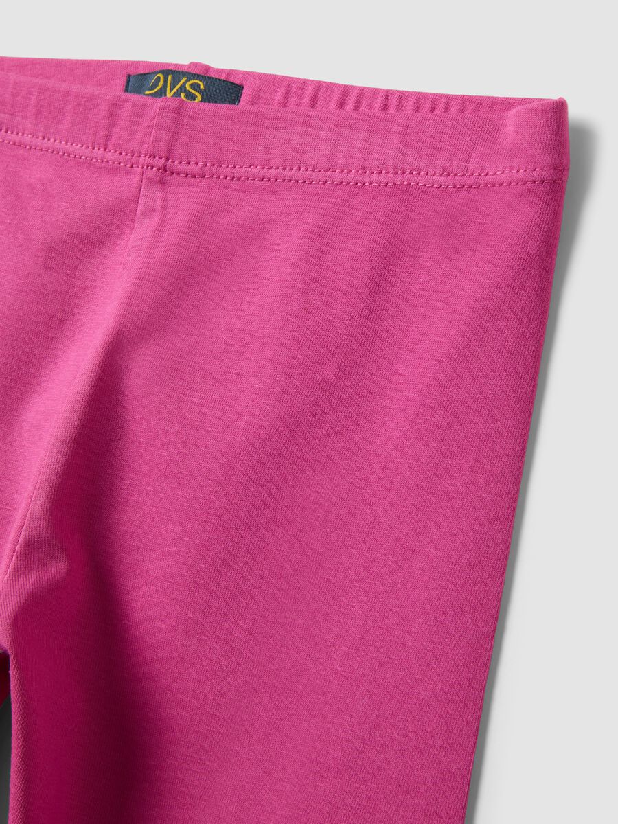 Pink organic cotton shorts_2