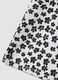 White ribbed stretch-cotton tank top with floral print_3