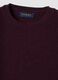 Pullover viola in pura lana a girocollo regular fit_5