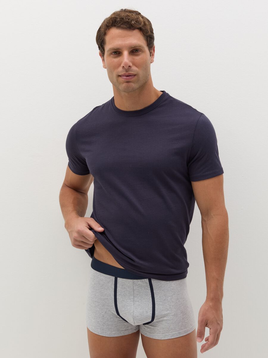 Three-pack boxer shorts with contrasting details_0