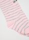 Pack of two pairs of girls' socks in pink cotton blend_1