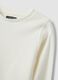 White ribbed organic stretch cotton T-shirt_2