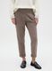 Brown Regular Fit Trousers_1