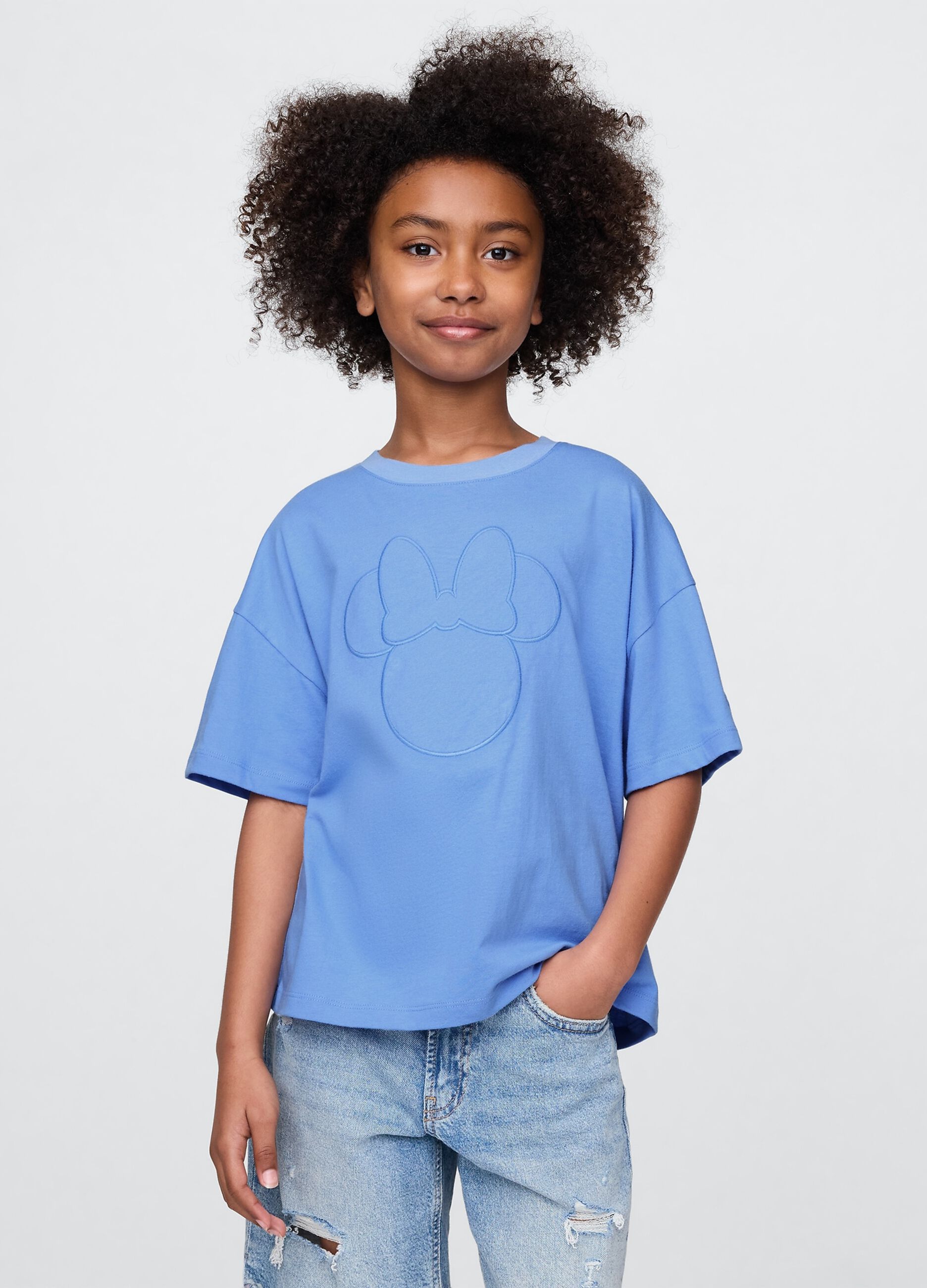 Blue Short Sleeve T-shirt GAP Kids