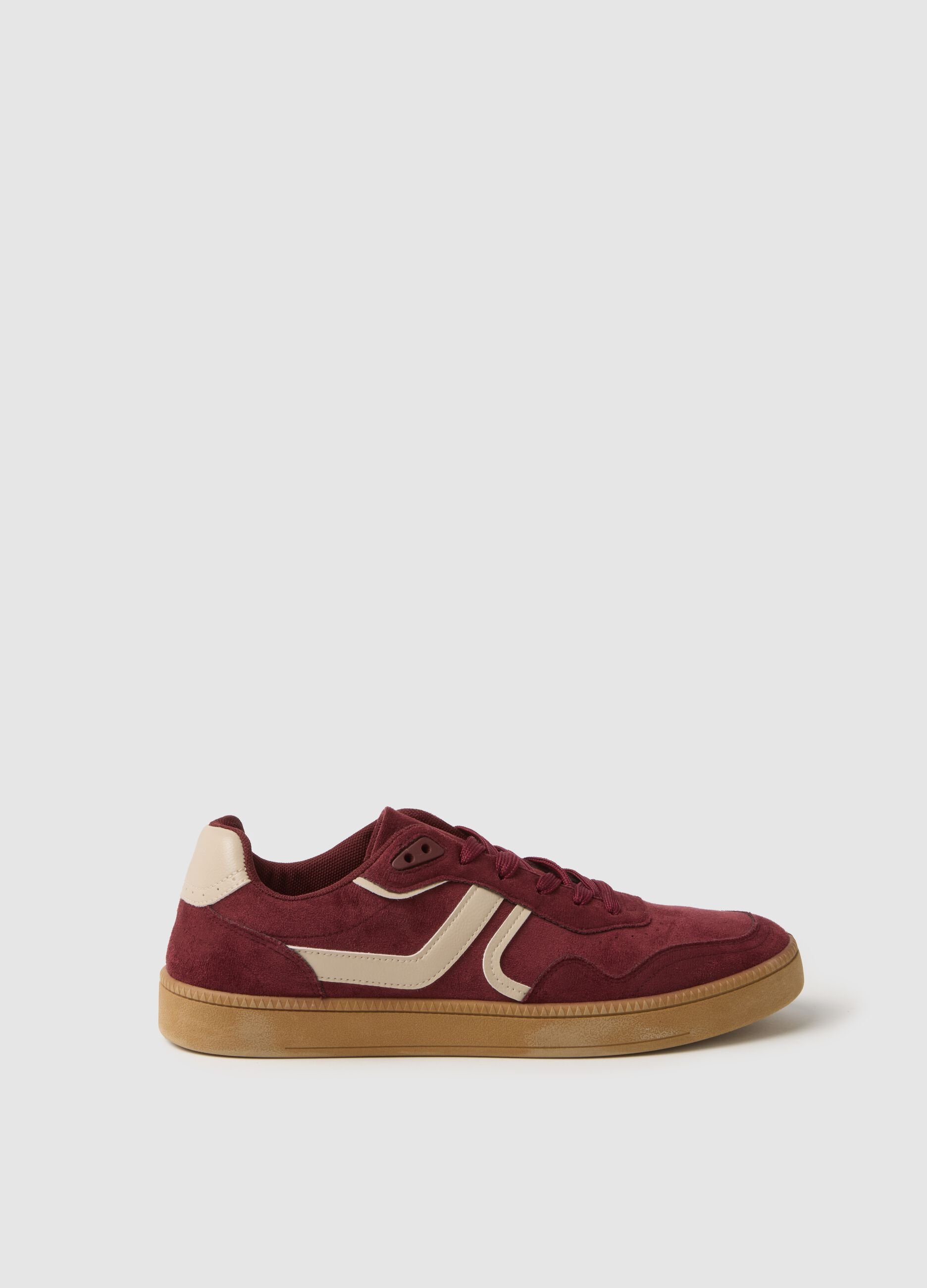 Sneakers basse rosse