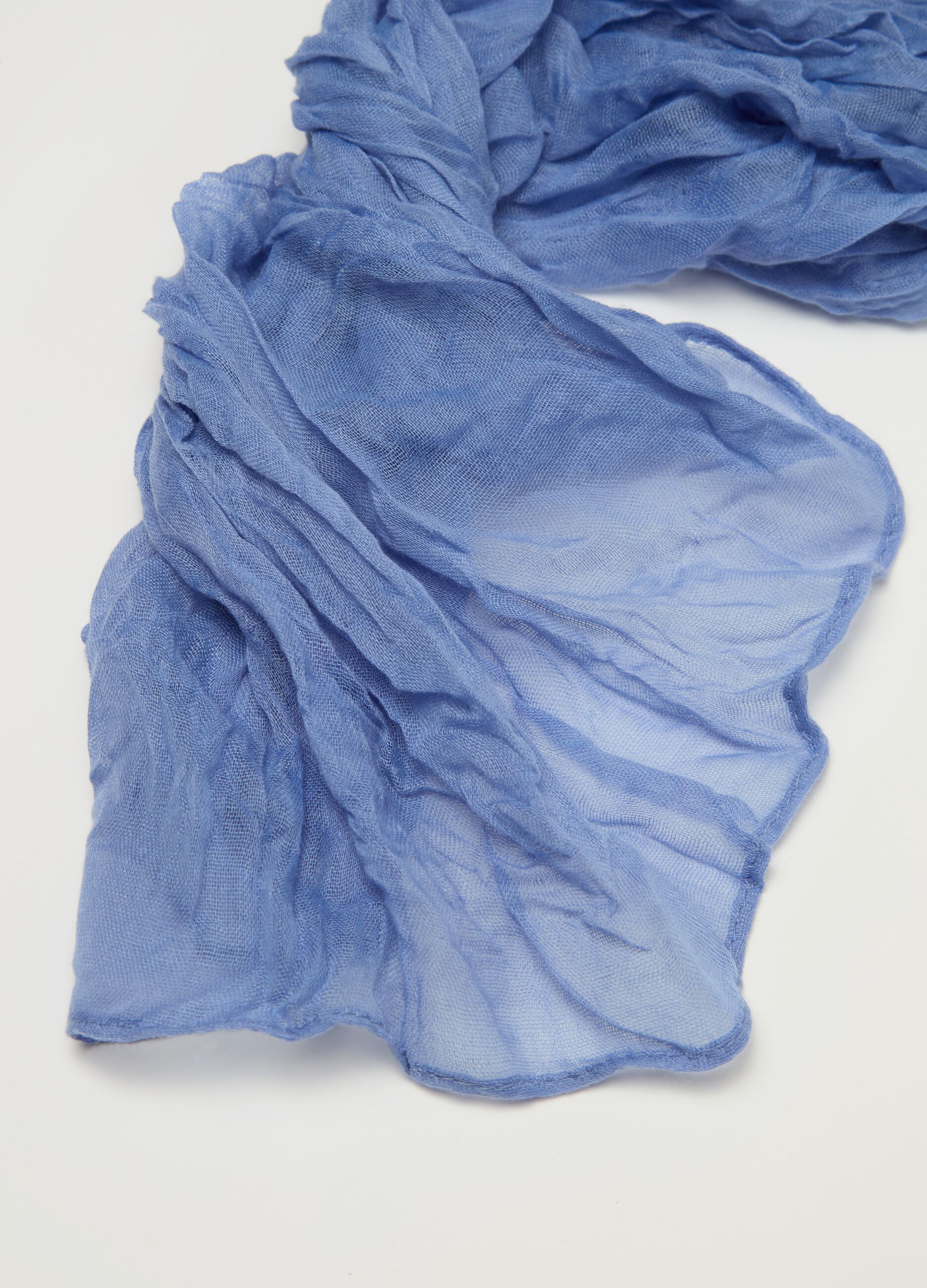 Pashmina effetto crinkle