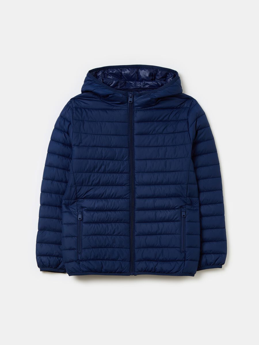 Ultra-light down jacket with hood_0