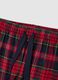 Multicoloured checked pure cotton pyjama trousers_1