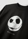 Black 100% cotton sweatshirt with The Nightmare Before Christmas print_5
