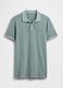 Short-sleeved cotton polo shirt_3