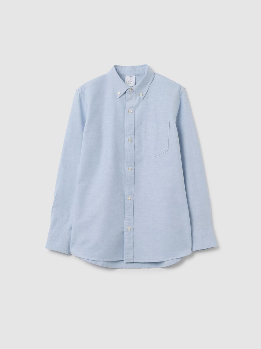 Oxford shirt with pocket_2