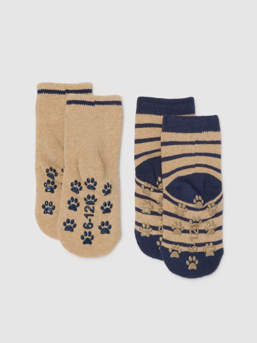 Bipack calzini da neonato in cotone multicolor _1