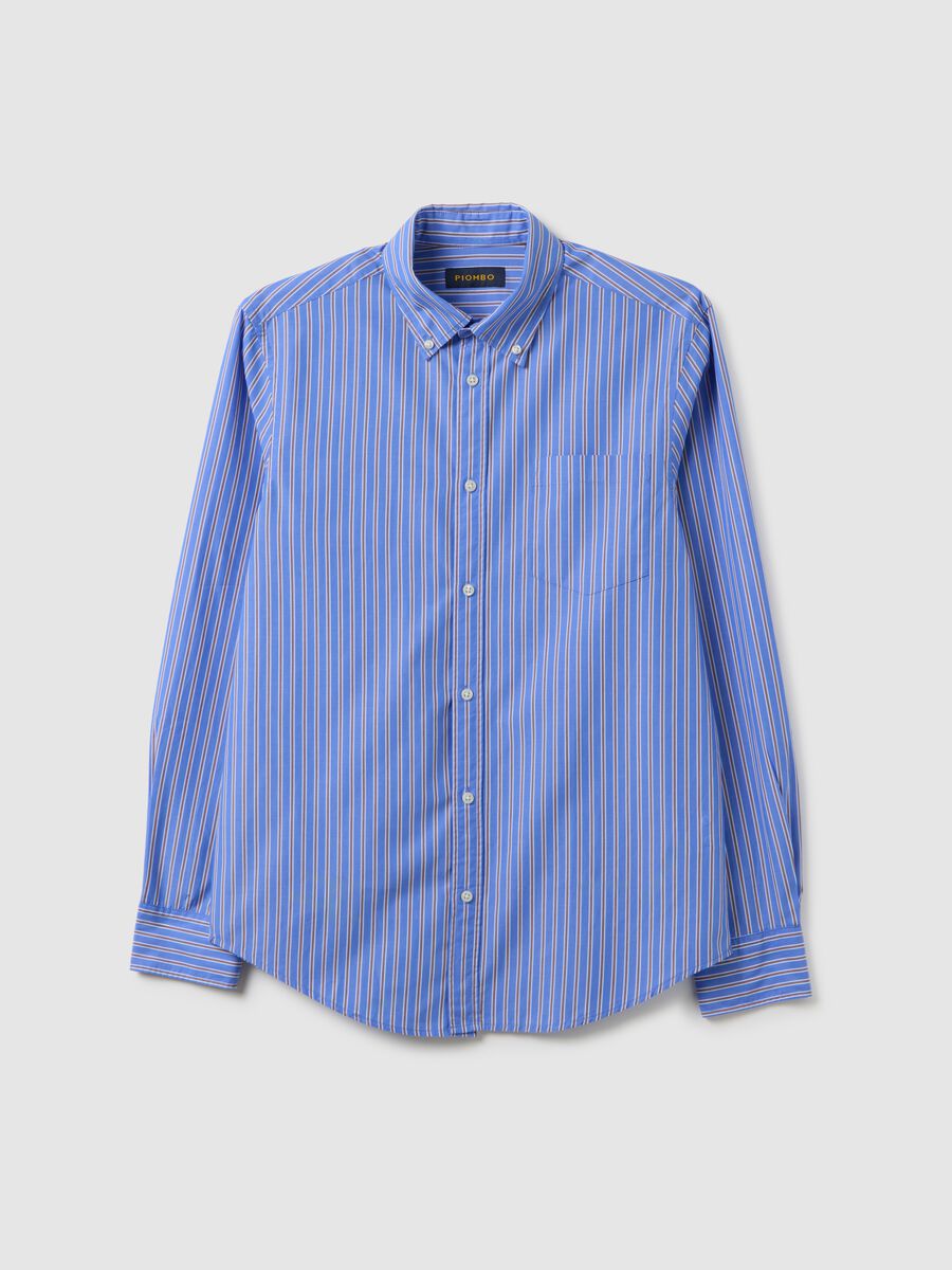 Multicolour pure cotton regular fit shirt_4