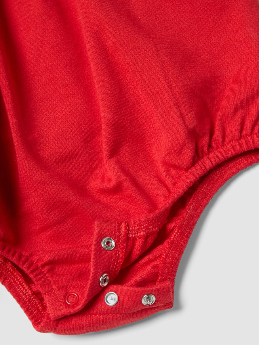 Completo in puro cotone multicolor da neonata con Minnie_2