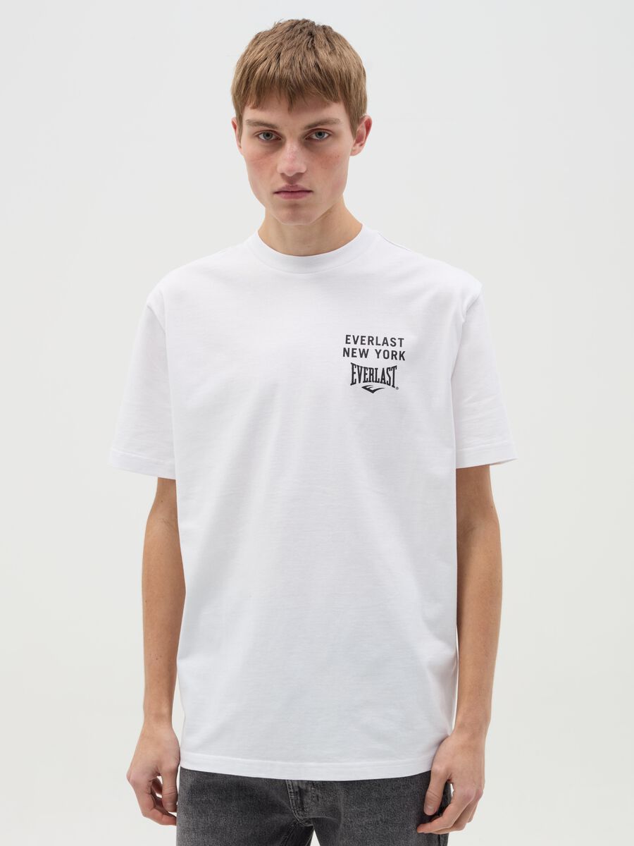 Cotton T-shirt with print_0