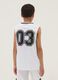 White sports vest with print_1