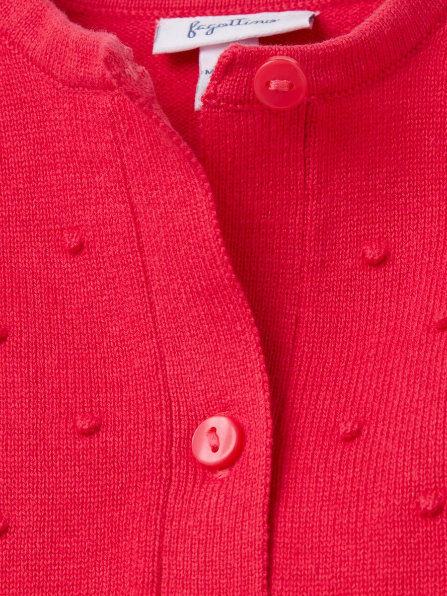 Plumetis cardigan in cotton_3