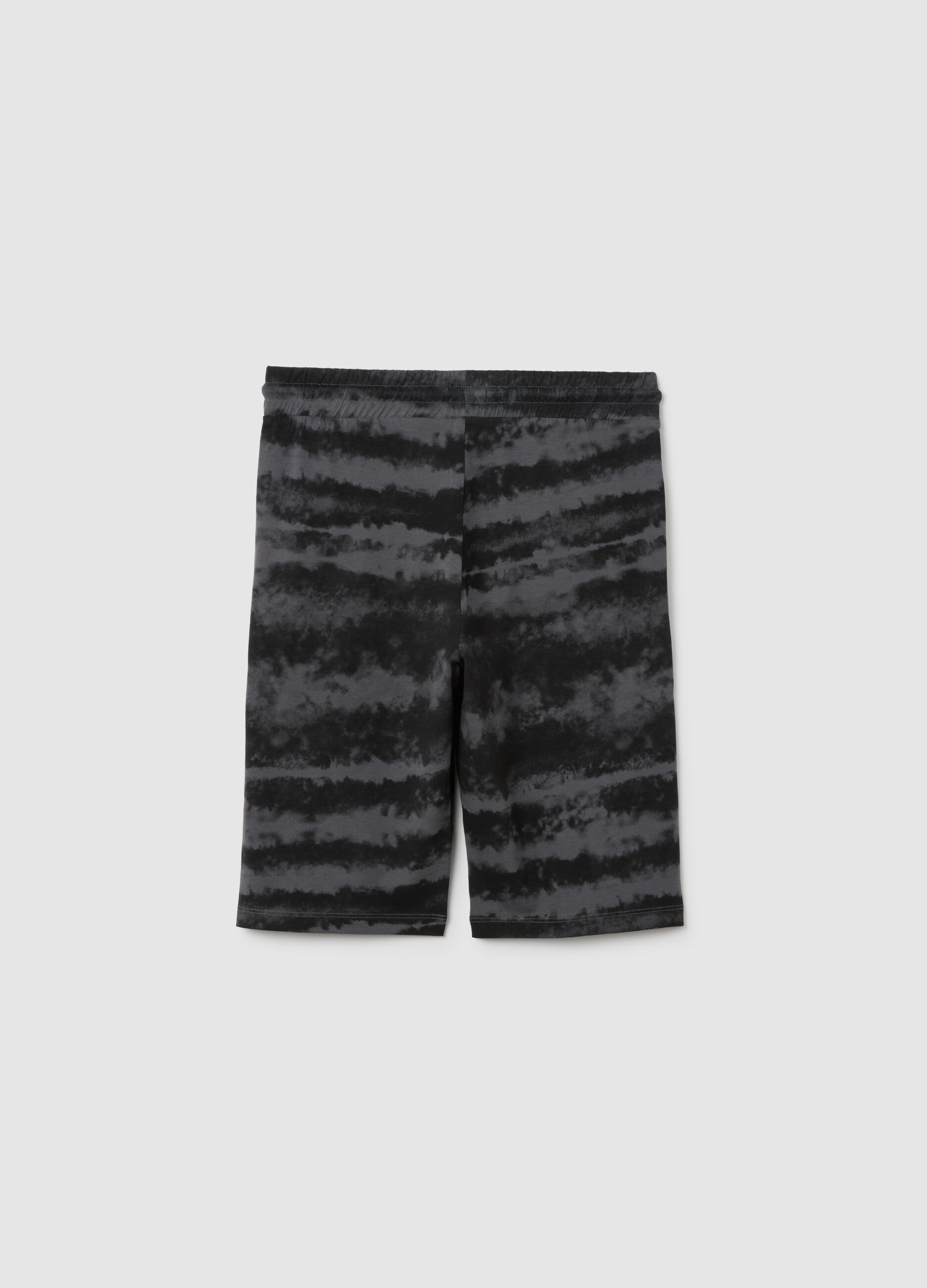 Pantaloncini da ragazzo in puro cotone multicolor regular fit