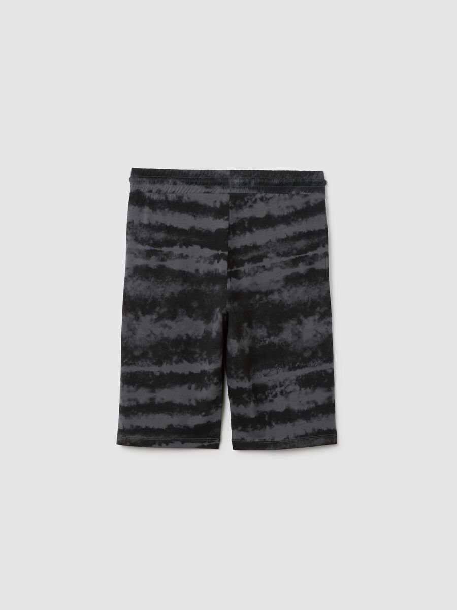 Pantaloncini da ragazzo in puro cotone multicolor regular fit_4