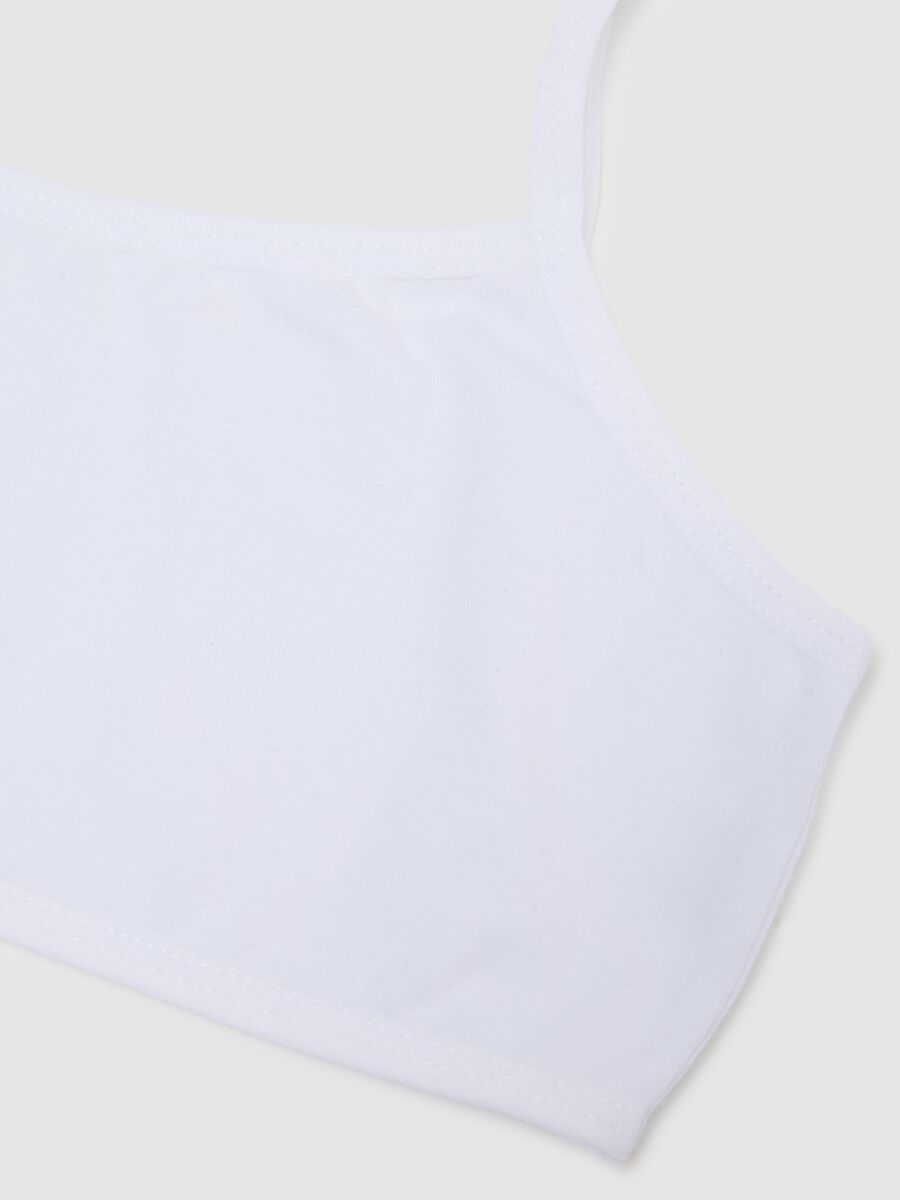 Girls' Cotton Multicolour Stretch Bra Tripack Set_2