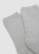 2-pack of light grey and off-white stretch-fabric socks_1