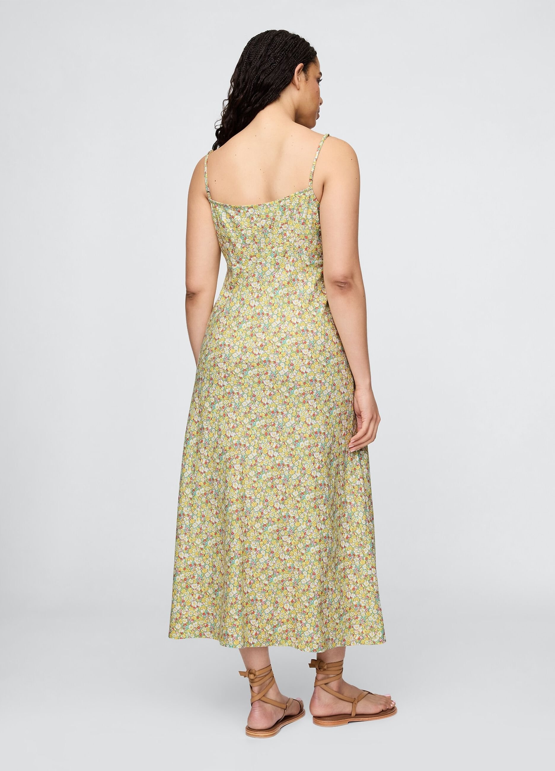 Multicoloured Floral Maxi Dress