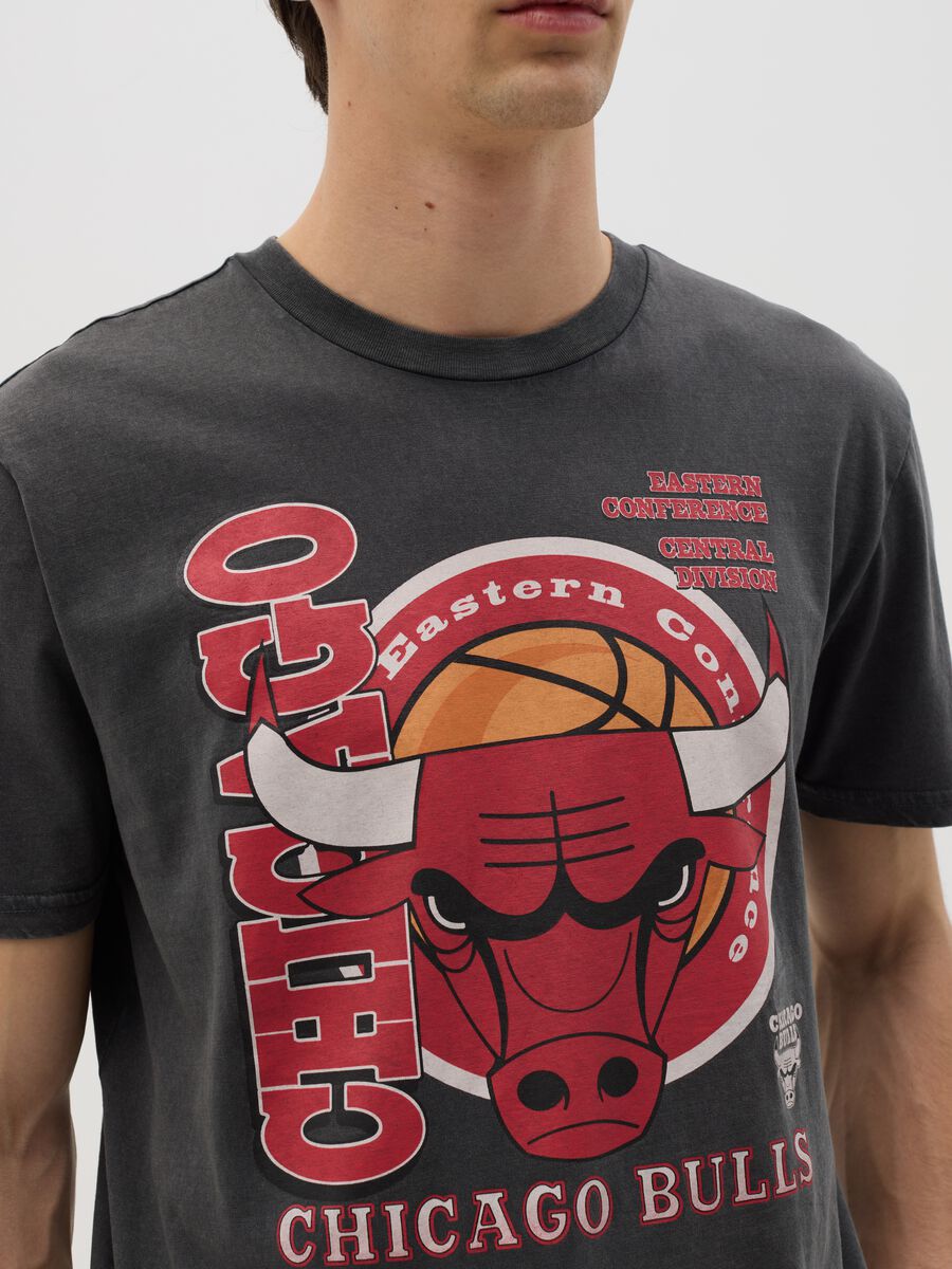 Cotton T-shirt with NBA Chicago Bulls print_2