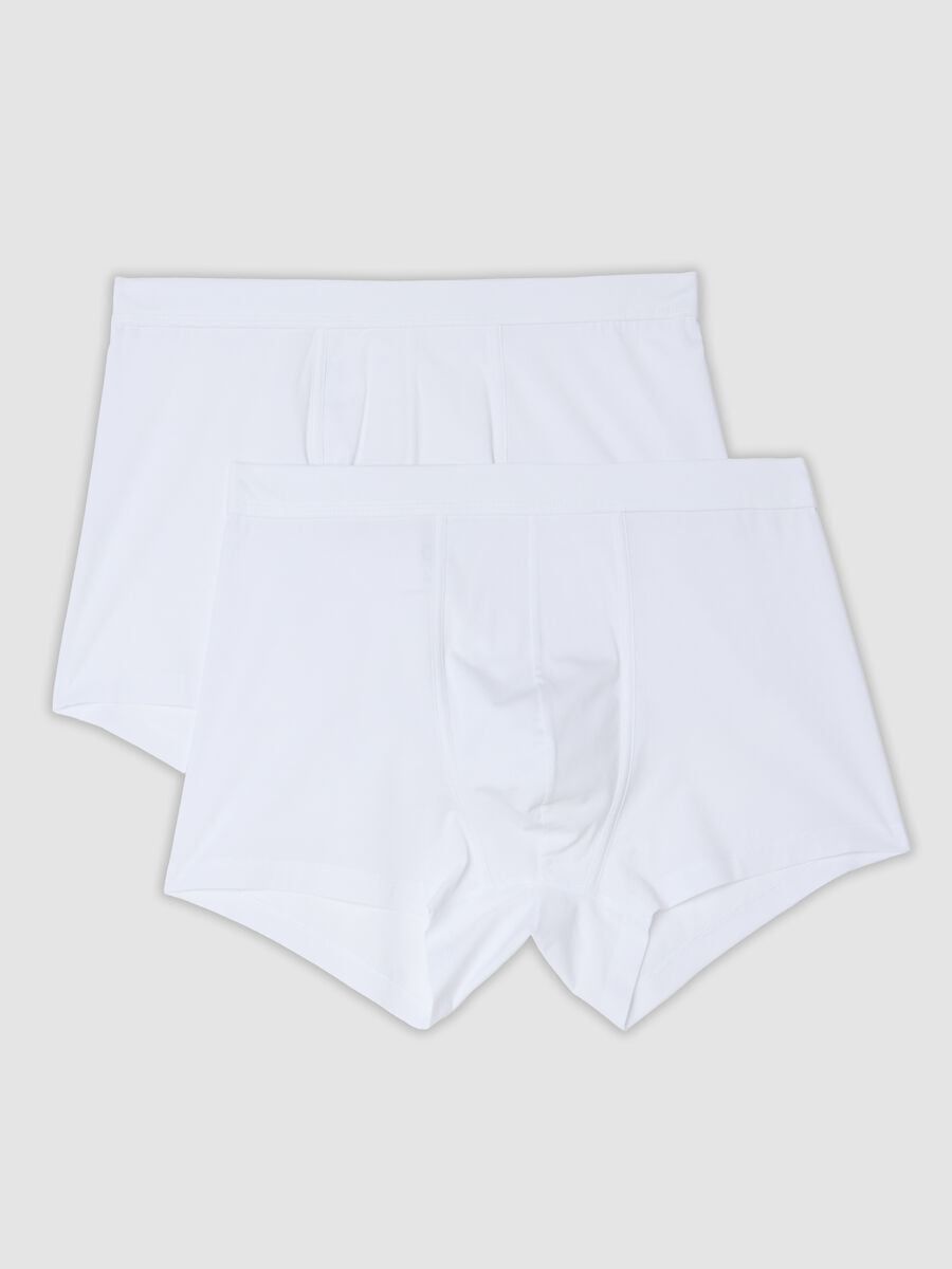 2-pack of white stretch mercerised cotton boxer shorts_0