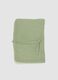 Green 100% cotton changing mat with all-over print_0