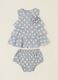 Baby girl&rsquo;s blue polka-dot dress_0