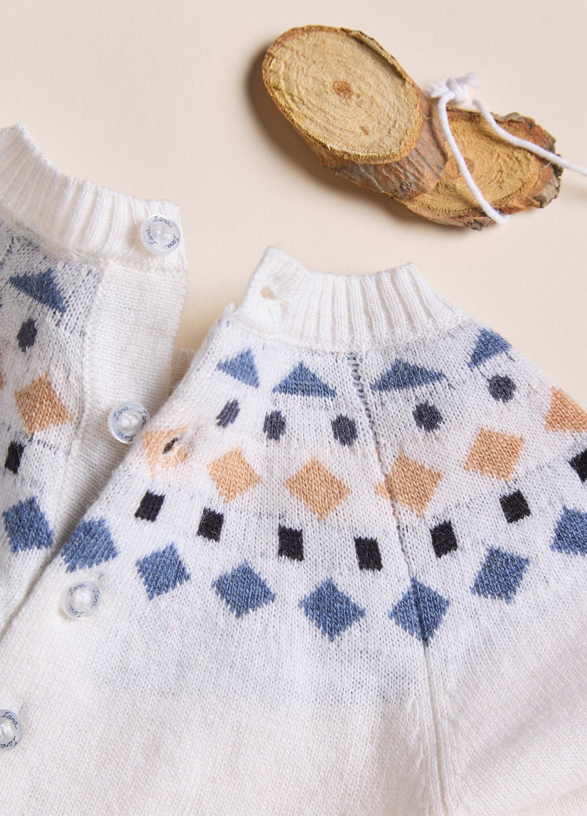 IANA merino and cashmere wool blend knit onesie