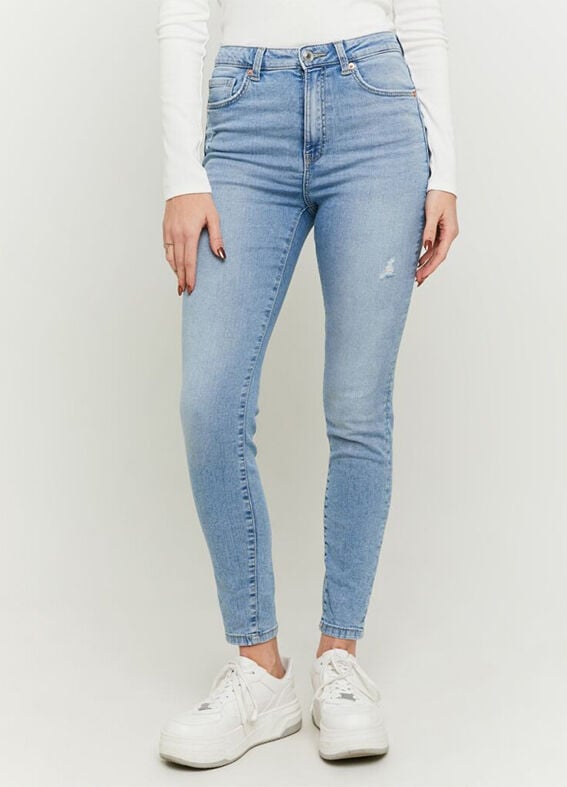 Women's light stretch denim jeans