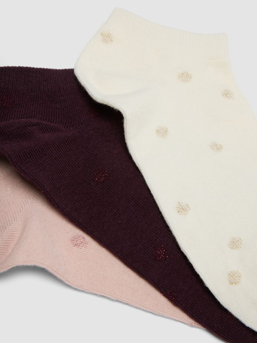 Seven-pack of multicoloured socks in organic stretch cotton_2