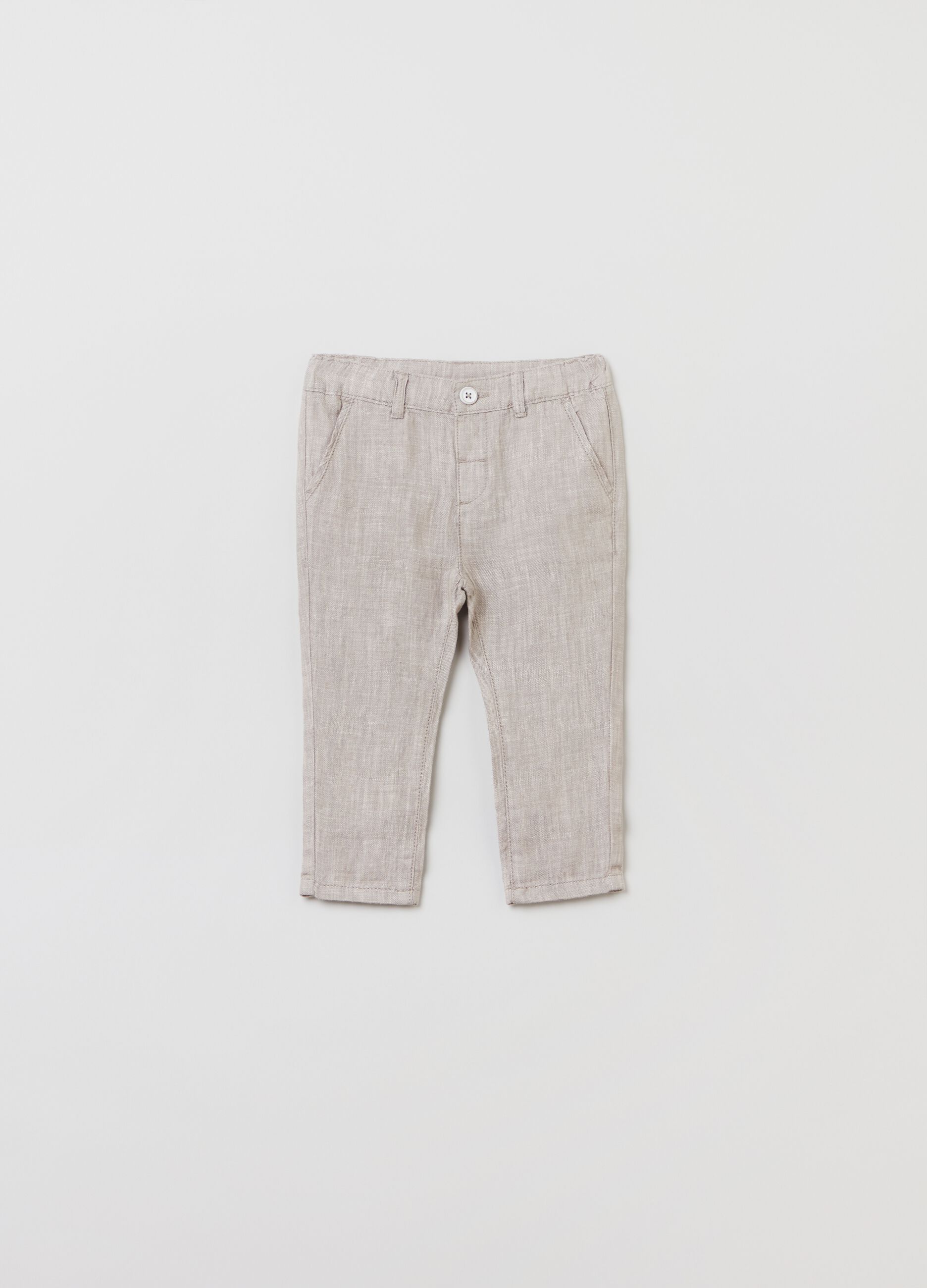 Pantaloni in lino_0