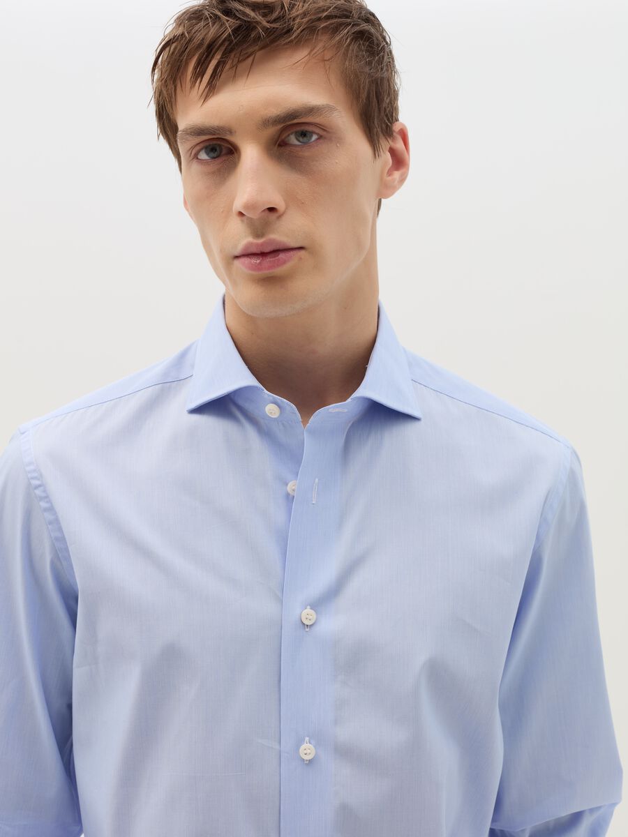 Slim-fit shirt in cotton_1
